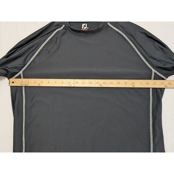 FootJoy Thermal Base Layer Mens Sz XL Performance Compression Shirt Black FJ - Picture 3 of 8